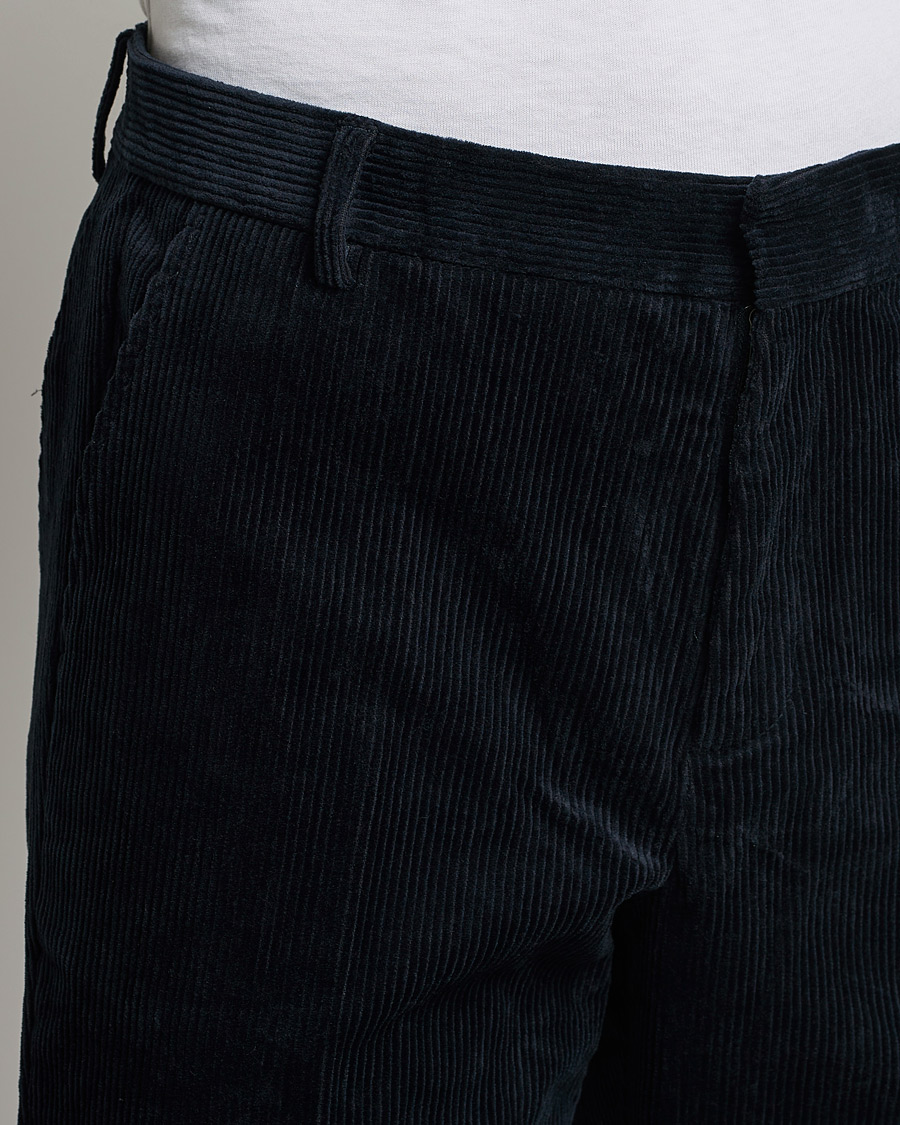 Homme | Pantalons | Samsøe Samsøe | Fleix Corduroy Trousers Salute Navy