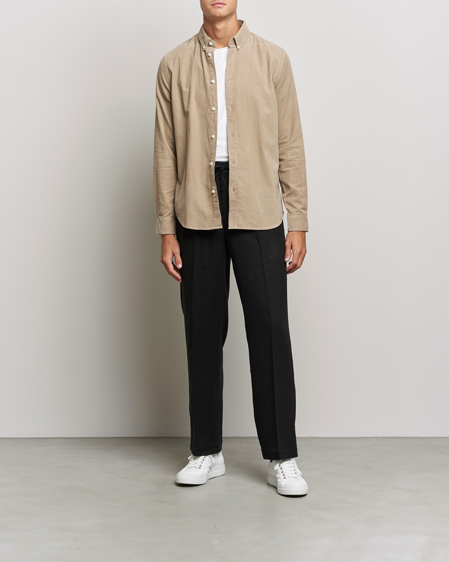 Homme | Chemises | Samsøe Samsøe | Samsøe & Samsøe Liam Organic Cotton Shirt Winter Twig