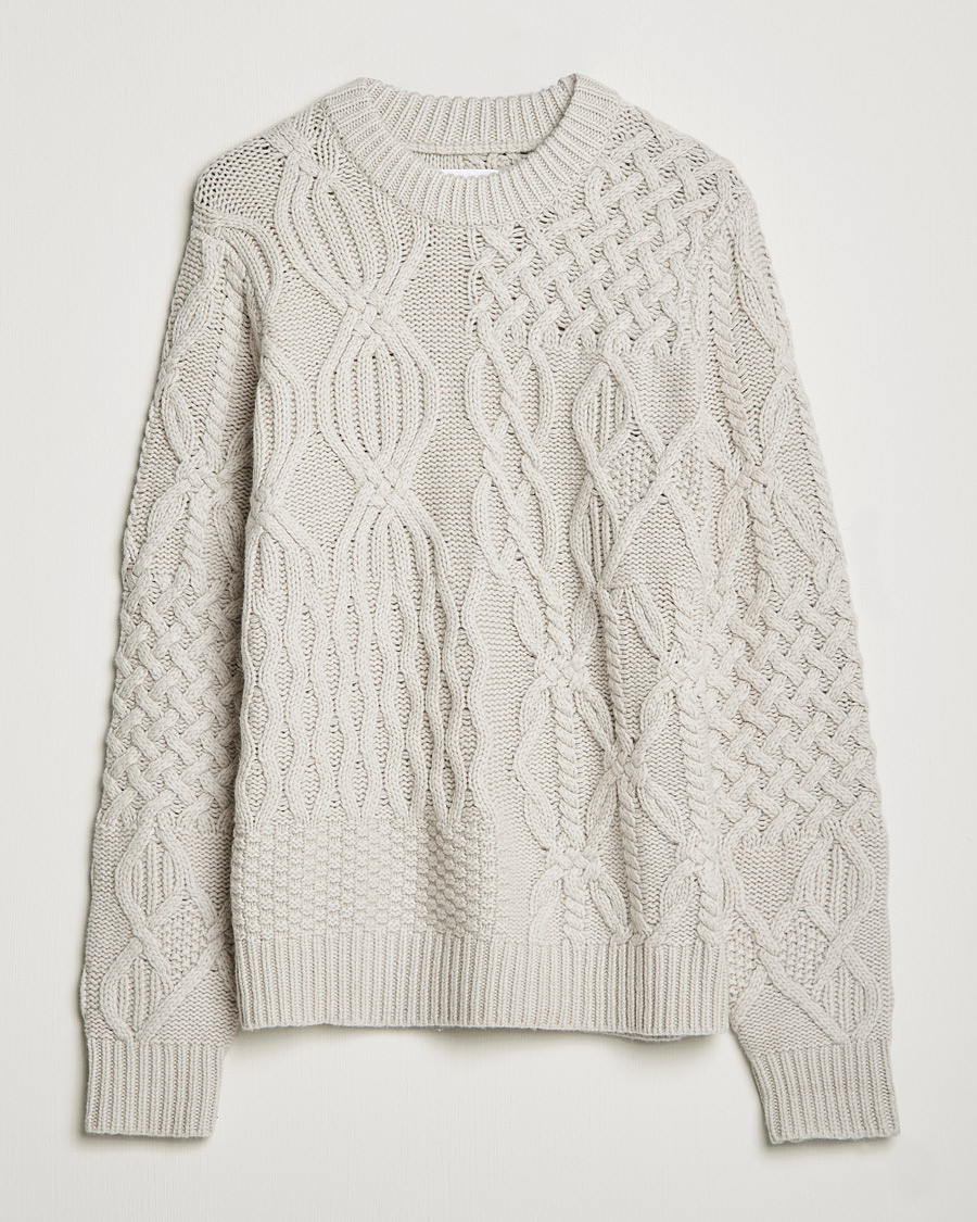 Homme | Pulls Et Tricots | Samsøe Samsøe | Samsøe & Samsøe Harolds Crew Neck Oatmeal