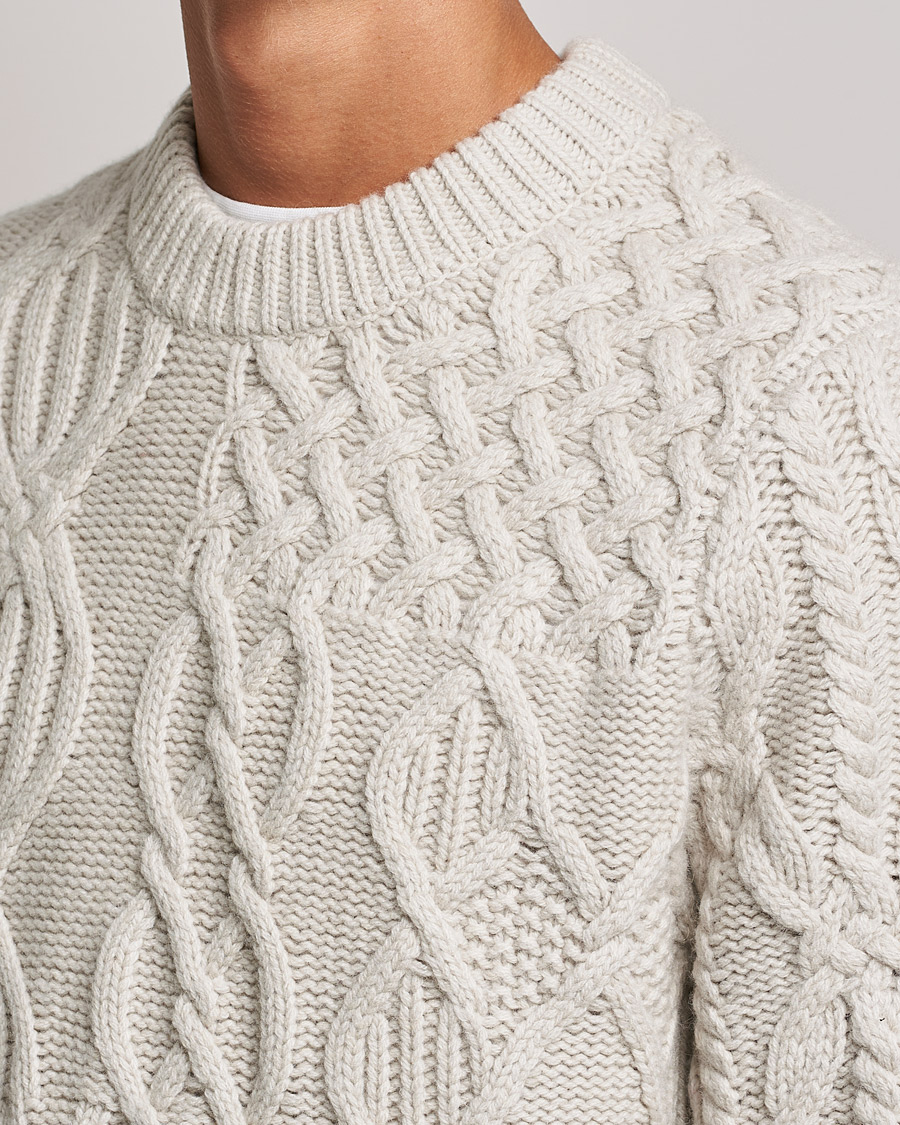 Homme | Pulls Et Tricots | Samsøe Samsøe | Samsøe & Samsøe Harolds Crew Neck Oatmeal