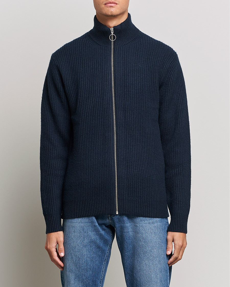 Homme | Pulls Et Tricots | Samsøe Samsøe | Samsøe & Samsøe Logan Heavy Kniited Zip Cardigan Salute