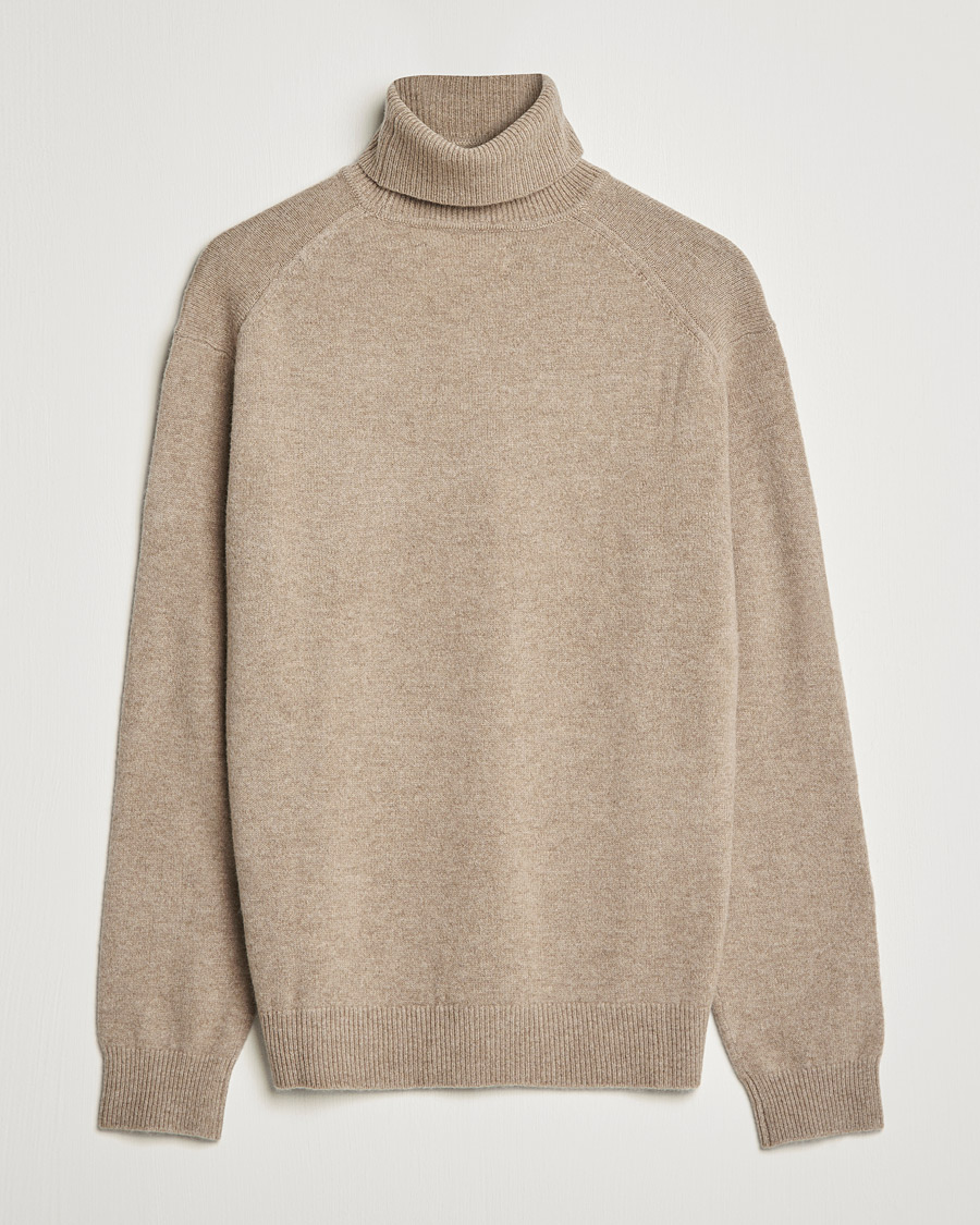Homme | Pulls Et Tricots | Samsøe Samsøe | Samsøe & Samsøe Viktor Wool Knitted Roll Neck Winter Twig