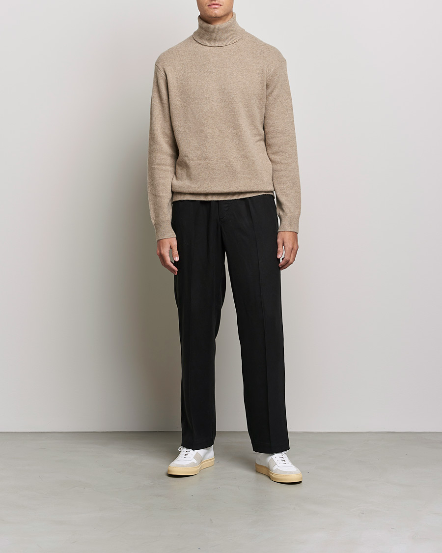 Homme | Pulls Et Tricots | Samsøe Samsøe | Samsøe & Samsøe Viktor Wool Knitted Roll Neck Winter Twig