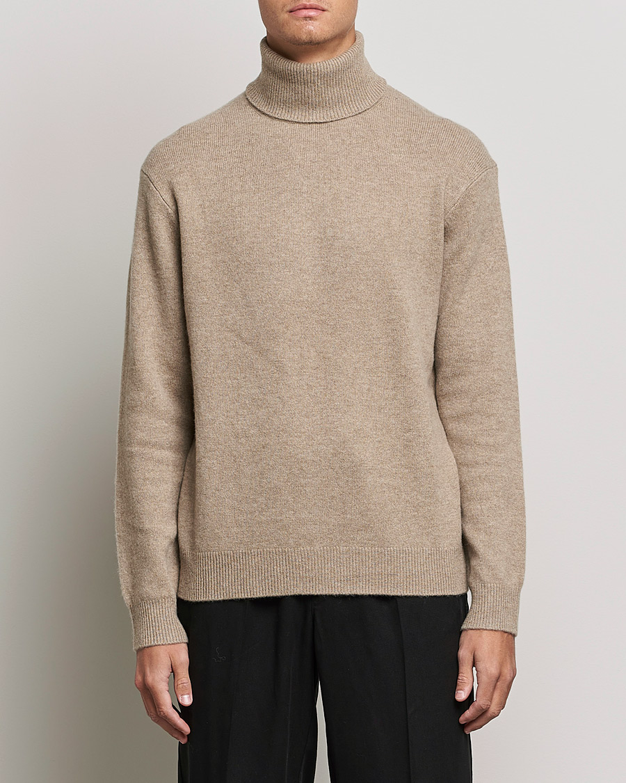 Homme | Pulls Et Tricots | Samsøe Samsøe | Samsøe & Samsøe Viktor Wool Knitted Roll Neck Winter Twig