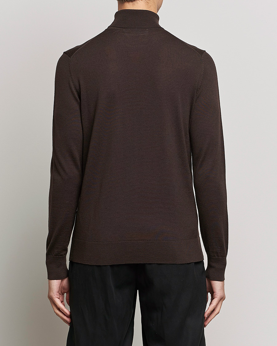 Homme | Pulls Et Tricots | Samsøe Samsøe | Samsøe & Samsøe Flemming Superfine Merino Wool Roll Neck Mole