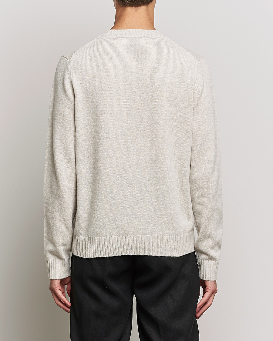 Homme | Pulls Et Tricots | Samsøe Samsøe | Samsøe & Samsøe Syllie Wool Crew Neck Oatmeal