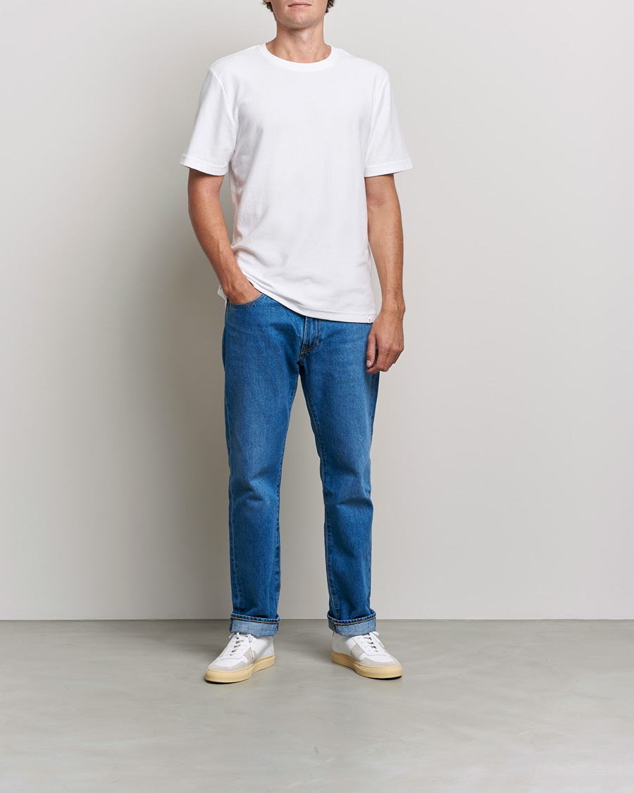 Homme | T-shirts | Samsøe Samsøe | Samsøe & Samsøe Odin Terry Organic Cotton T-Shirt White