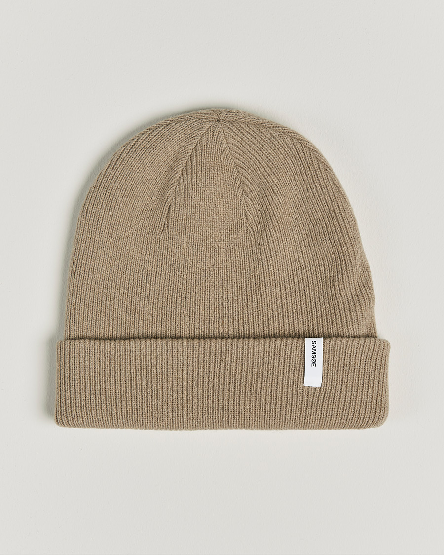 Homme | Samsøe & Samsøe Lambswool Beanie Winter Twig | Samsøe Samsøe | Samsøe & Samsøe Lambswool Beanie Winter Twig