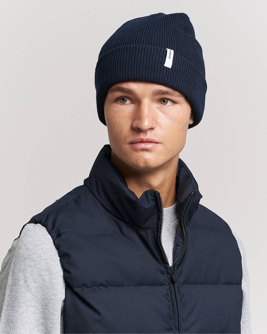 Homme | Samsøe & Samsøe Lambswool Beanie Sky Captain | Samsøe Samsøe | Samsøe & Samsøe Lambswool Beanie Sky Captain