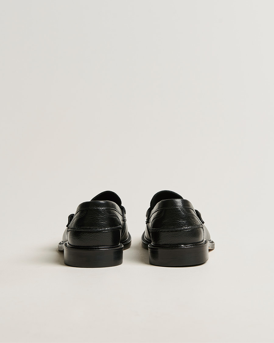 Homme | VINNY's Townee Penny Loafer Black Grain | VINNY's | Townee Penny Loafer Black Grain