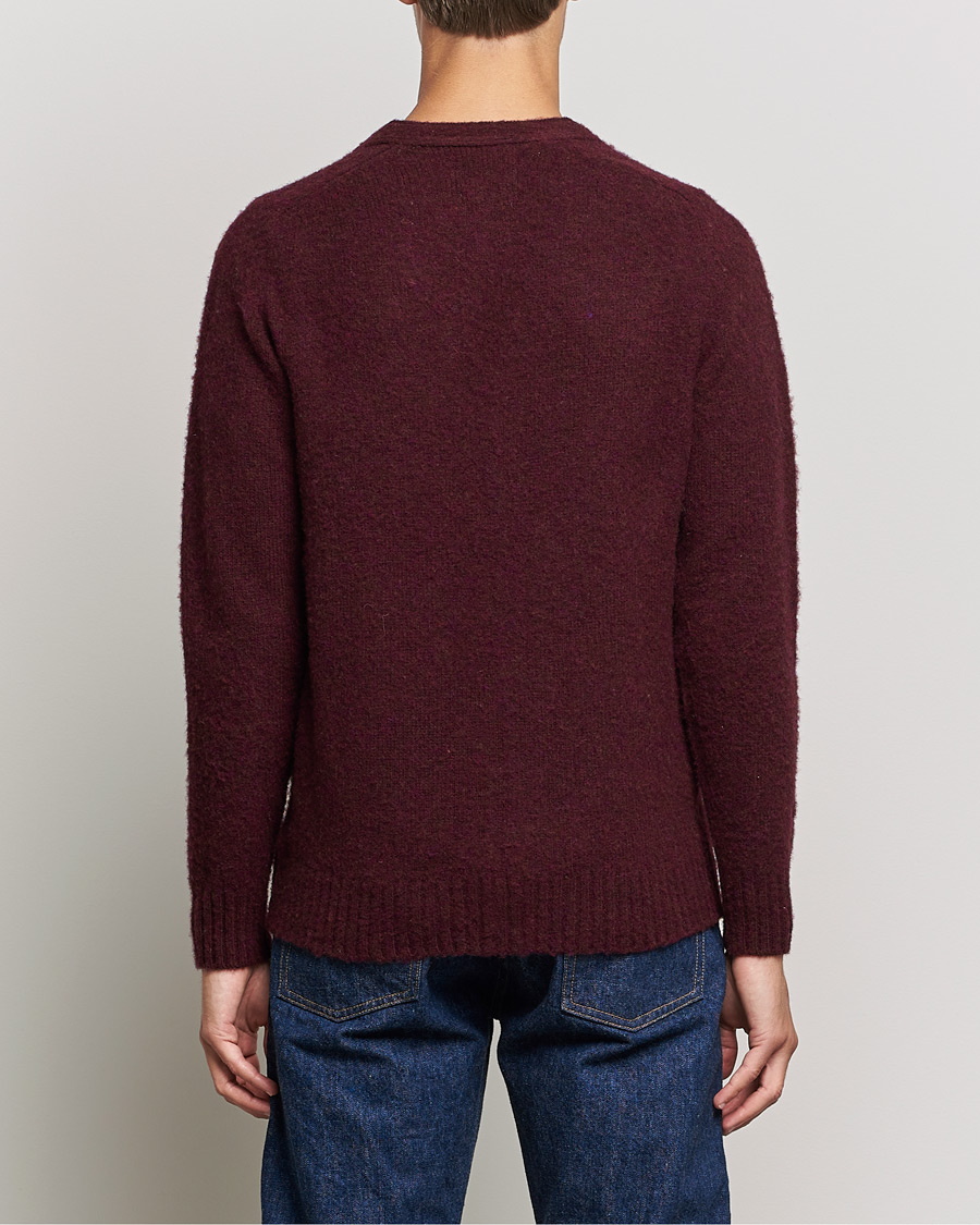 Homme | Pulls Et Tricots | Howlin' | Brushed Wool Cardigan Bordeaux