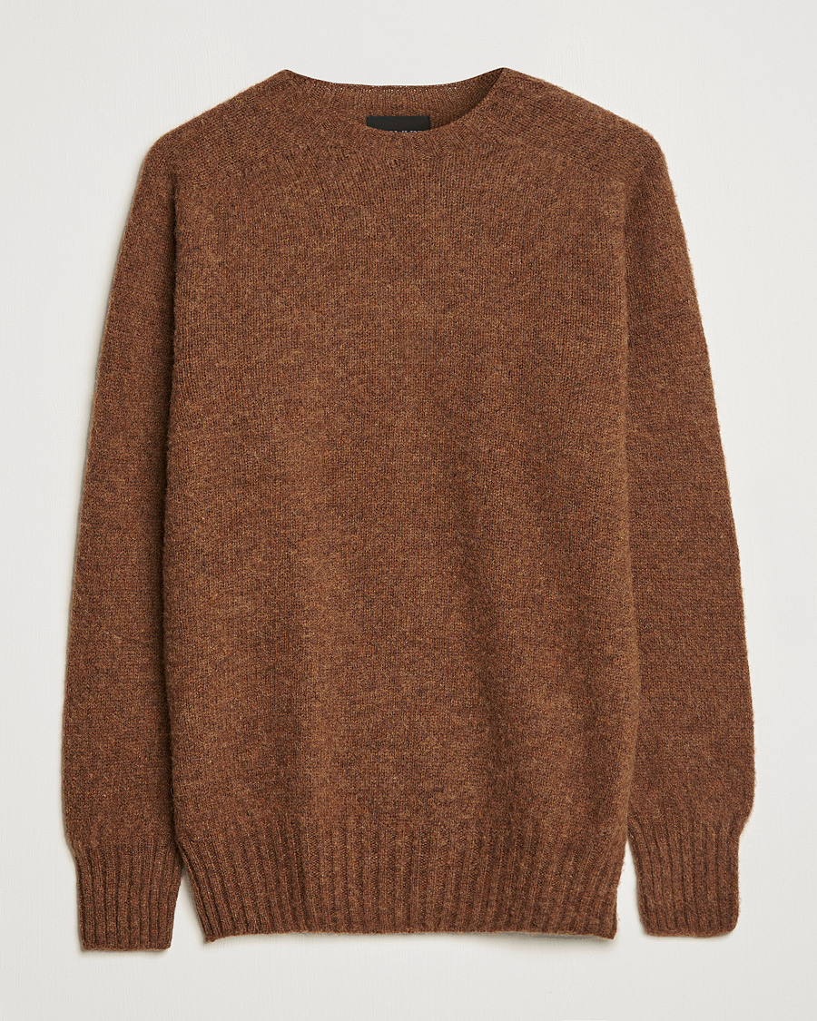 Homme | Pulls Et Tricots | Howlin' | Brushed Wool Sweater Nuts
