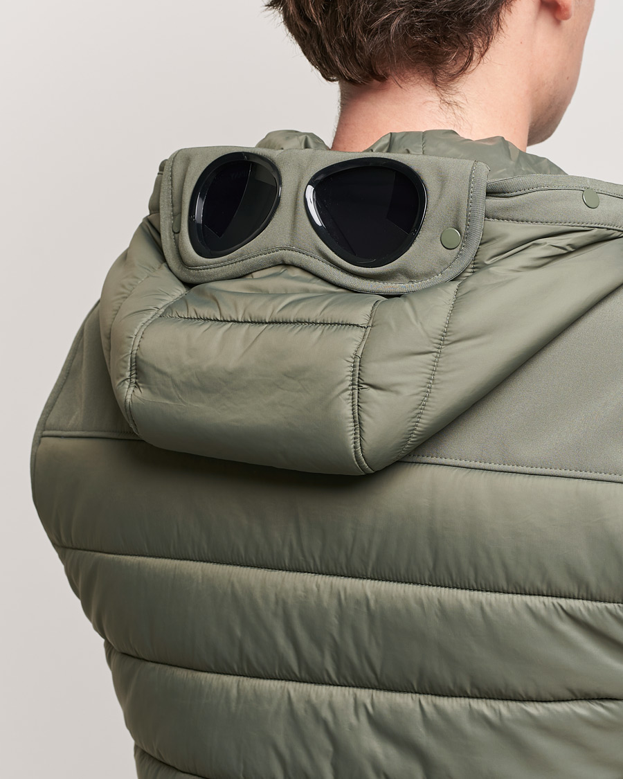 Homme | Manteaux Et Vestes | C.P. Company | CP Shell - R Mixed Goggle Vest Green