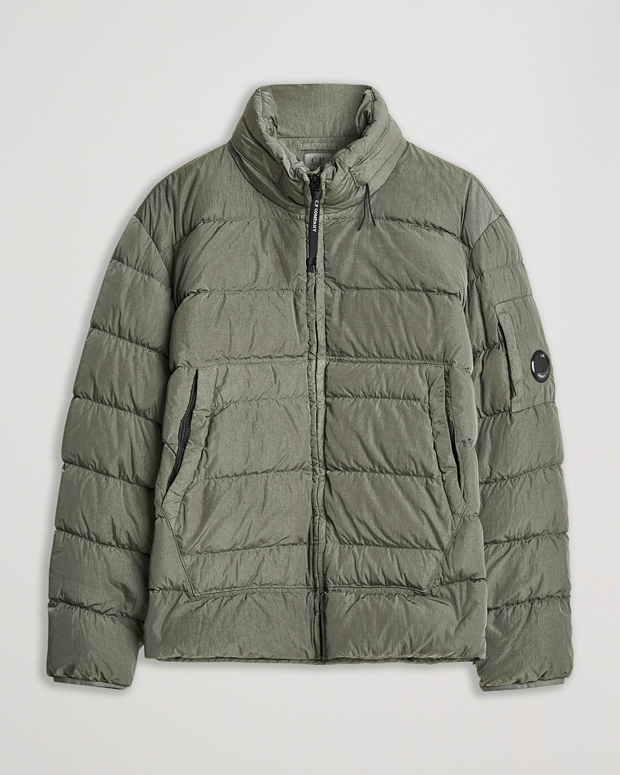 Homme | Manteaux Et Vestes | C.P. Company | Eco-Chrome R Lightweight Down Jacket Green