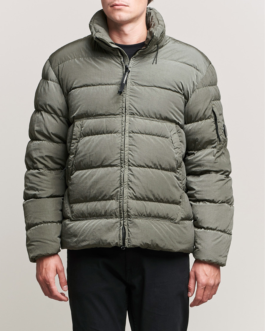 Homme | Manteaux Et Vestes | C.P. Company | Eco-Chrome R Lightweight Down Jacket Green