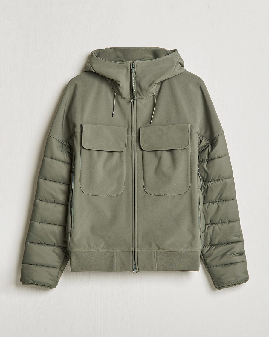 Homme | Manteaux Et Vestes | C.P. Company | CP Shell - R Mixed Goggle Jacket Green