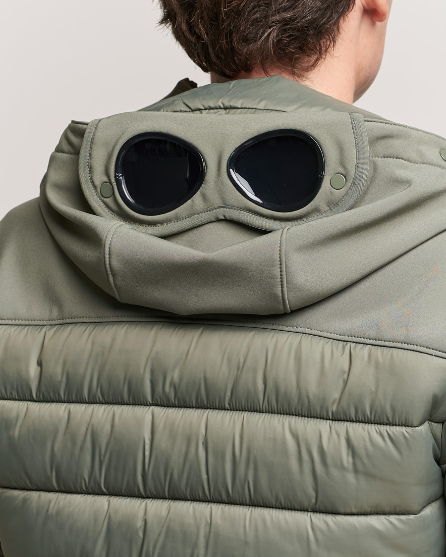 Homme | Manteaux Et Vestes | C.P. Company | CP Shell - R Mixed Goggle Jacket Green