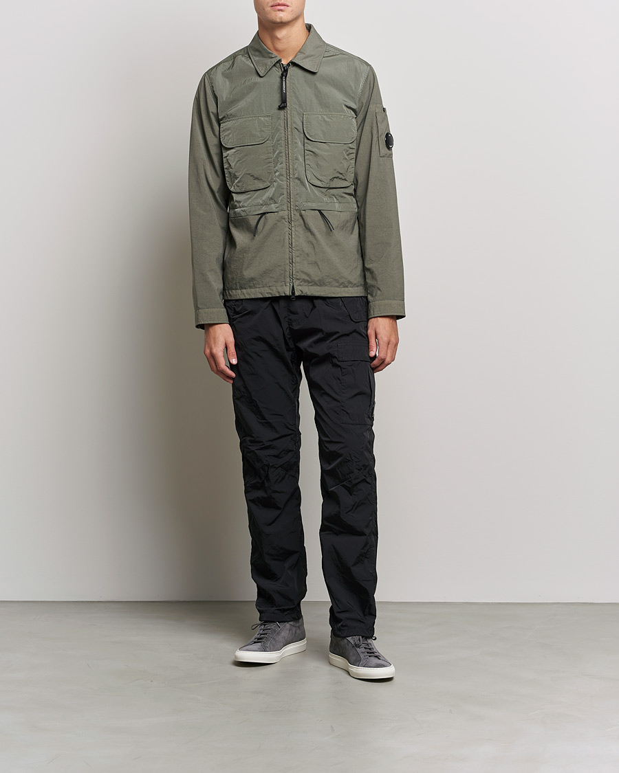 Homme | Manteaux Et Vestes | C.P. Company | Taylon P Mixed Shirt Jacket Green