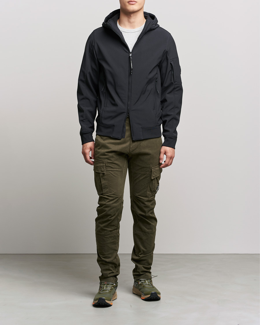 Homme | Pantalons | C.P. Company | Stretch Satin Lens Cargo Pants Olive