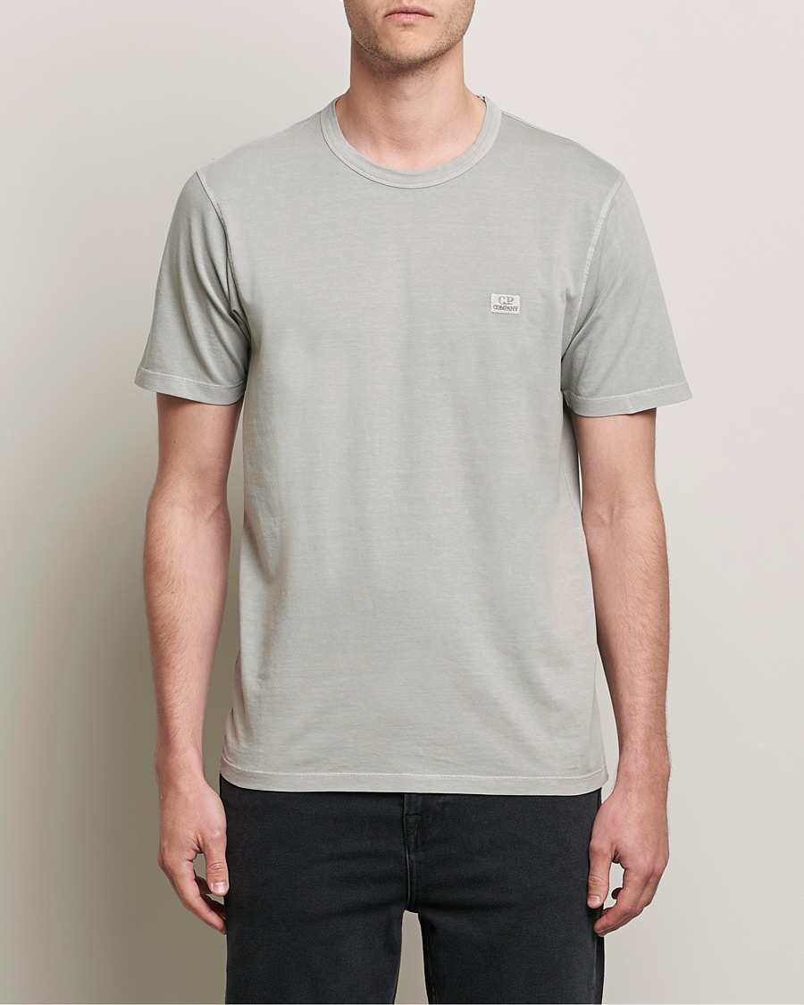 Homme | T-shirts | C.P. Company | Resist Dyed Jersey Tee Grey