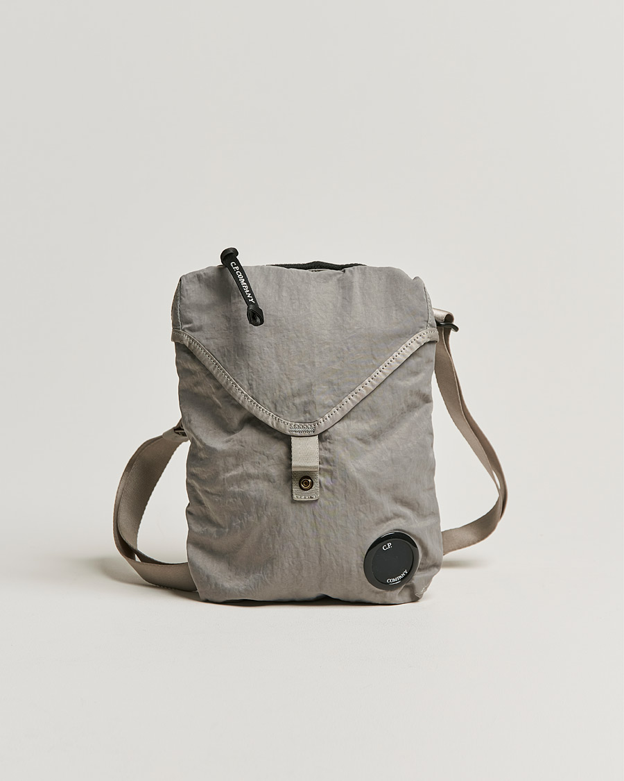 Homme | C.P. Company Nylon B Shoulder Bag Grey | C.P. Company | Nylon B Shoulder Bag Grey