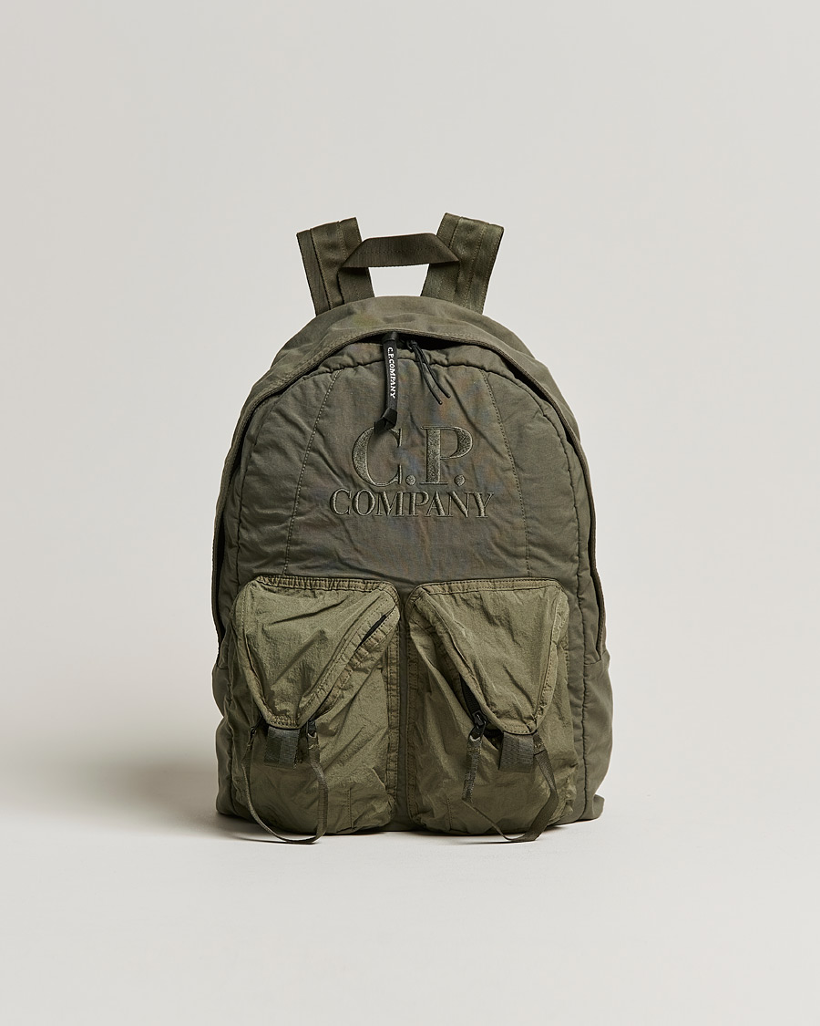 Homme | C.P. Company Taylon P Mixed Backpack Olive | C.P. Company | Taylon P Mixed Backpack Olive