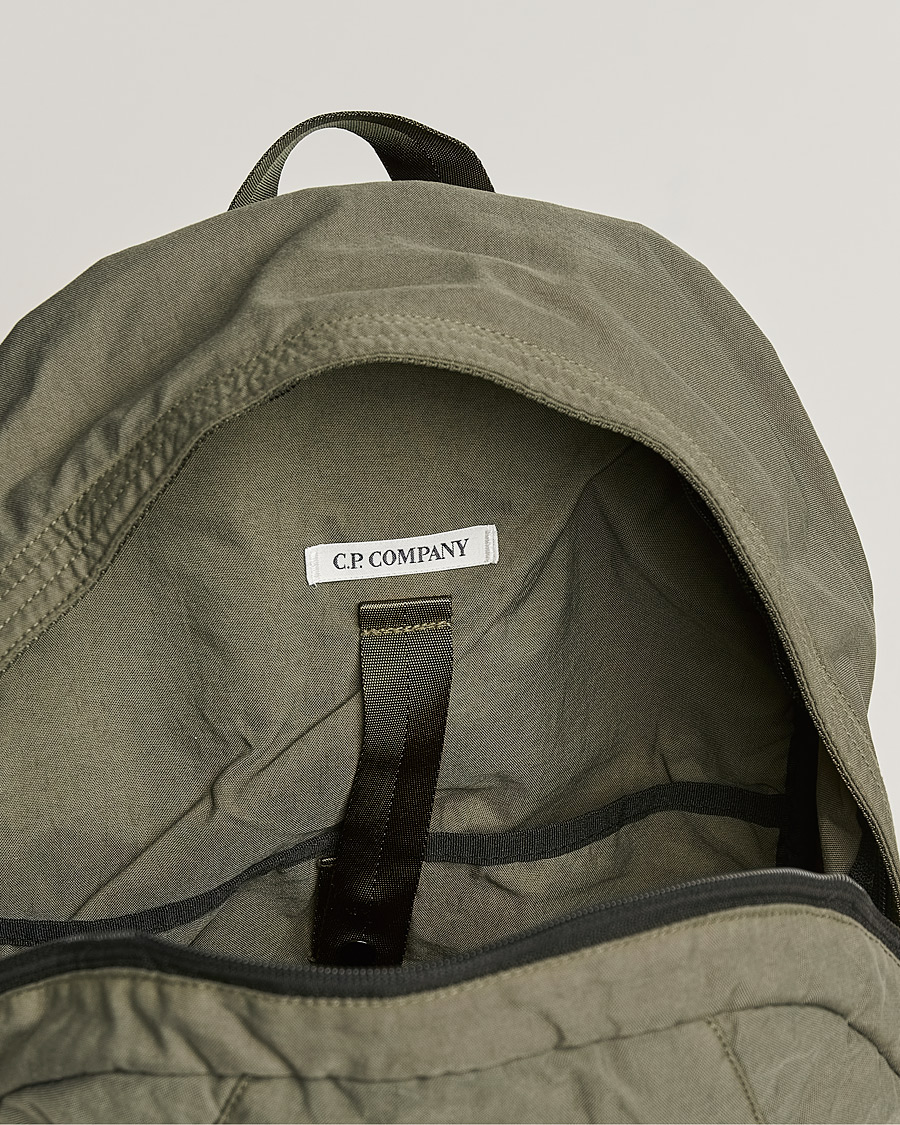 Homme | C.P. Company Taylon P Mixed Backpack Olive | C.P. Company | Taylon P Mixed Backpack Olive