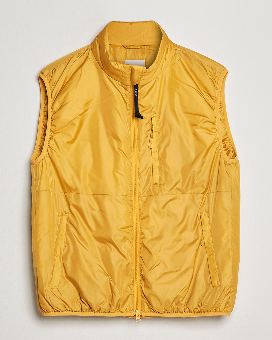 Homme | Gilets | Aspesi | Jil Padded Vest Yellow