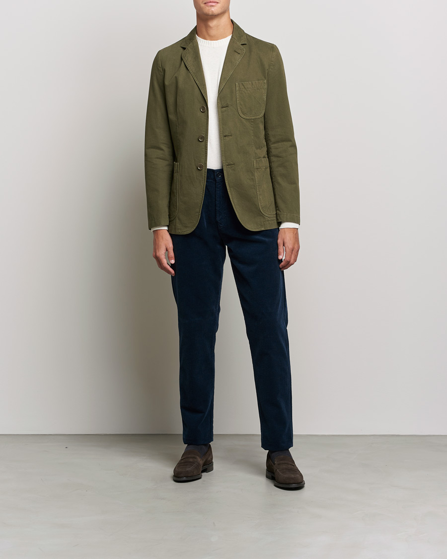 Homme | Blazers | Aspesi | Murakami Cotton Blazer Military Green