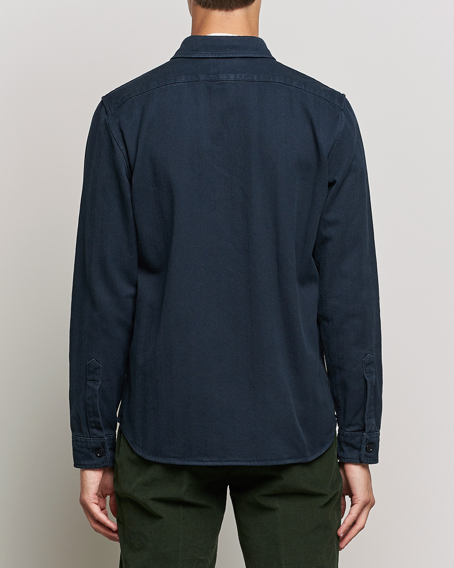 Homme | Chemises | Aspesi | Utility Shirt Navy