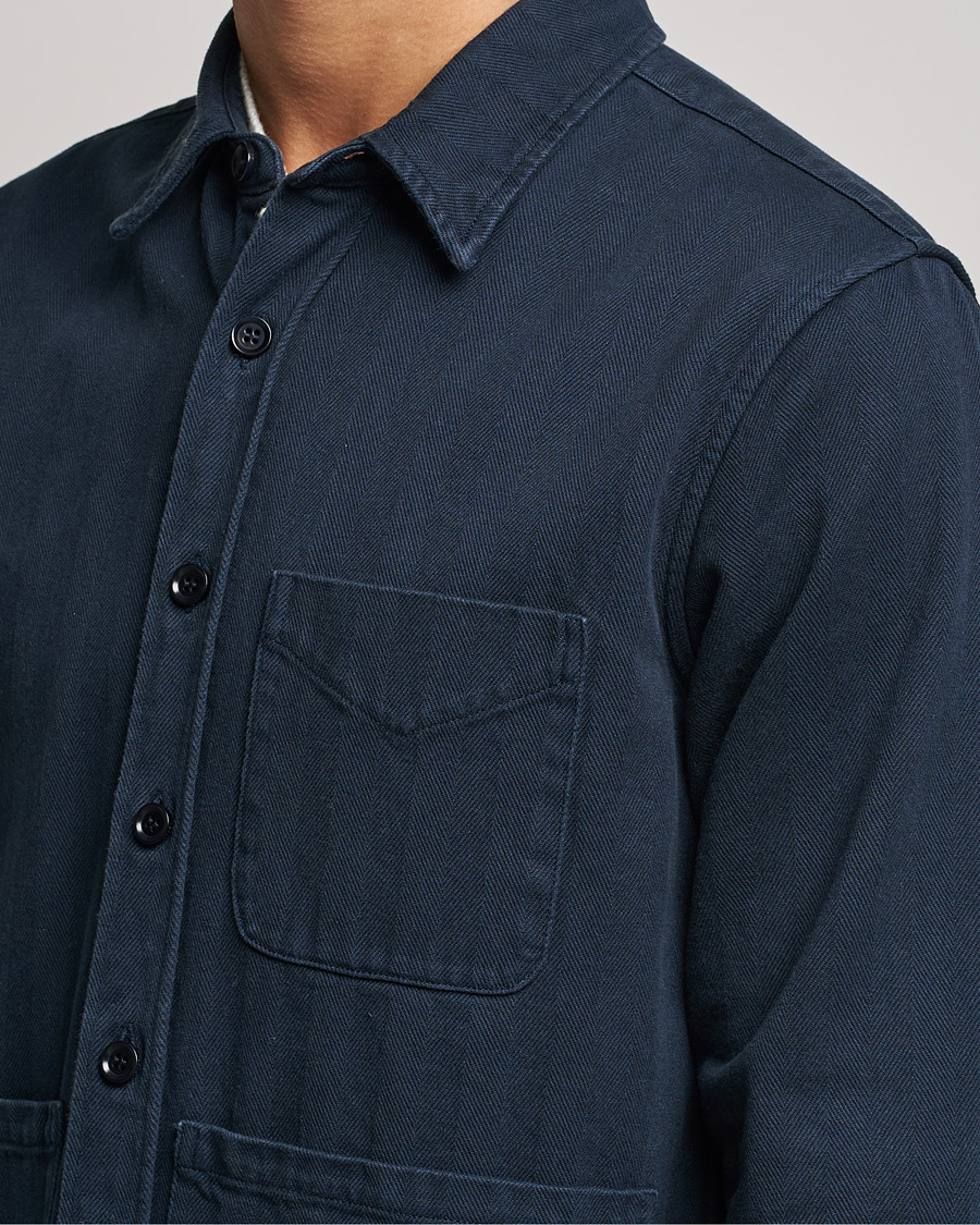 Homme | Chemises | Aspesi | Utility Shirt Navy