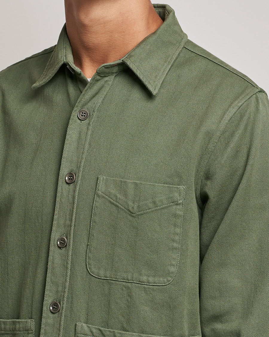 Homme | Chemises | Aspesi | Utility Shirt Sage