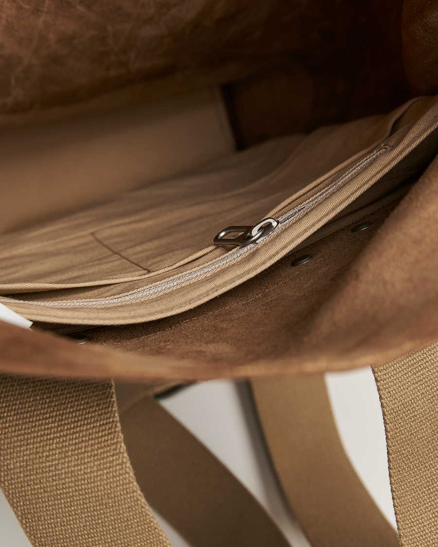 Homme | Sacs | Brooks England | Pickwick Large Leather Backpack Dark Tan