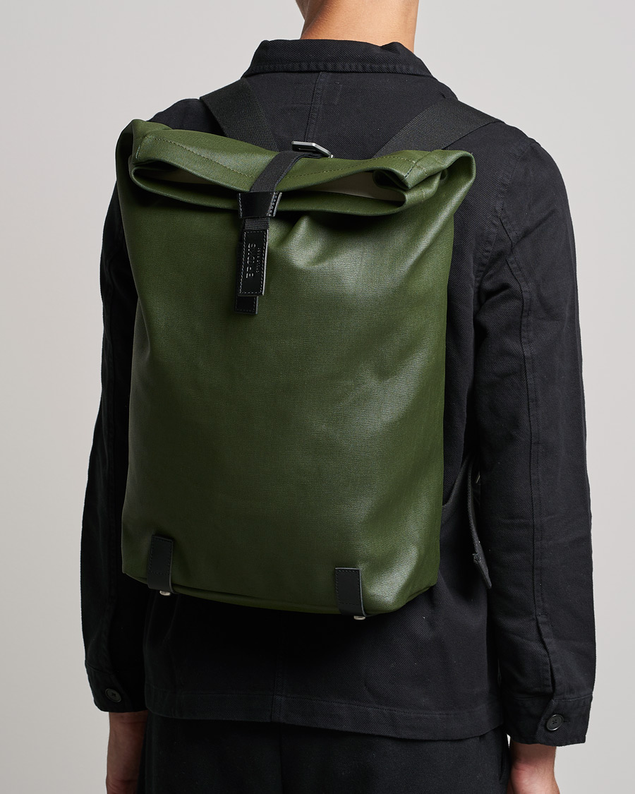 Homme | Accessoires | Brooks England | Pickwick Cotton Canvas 26L Backpack Forest