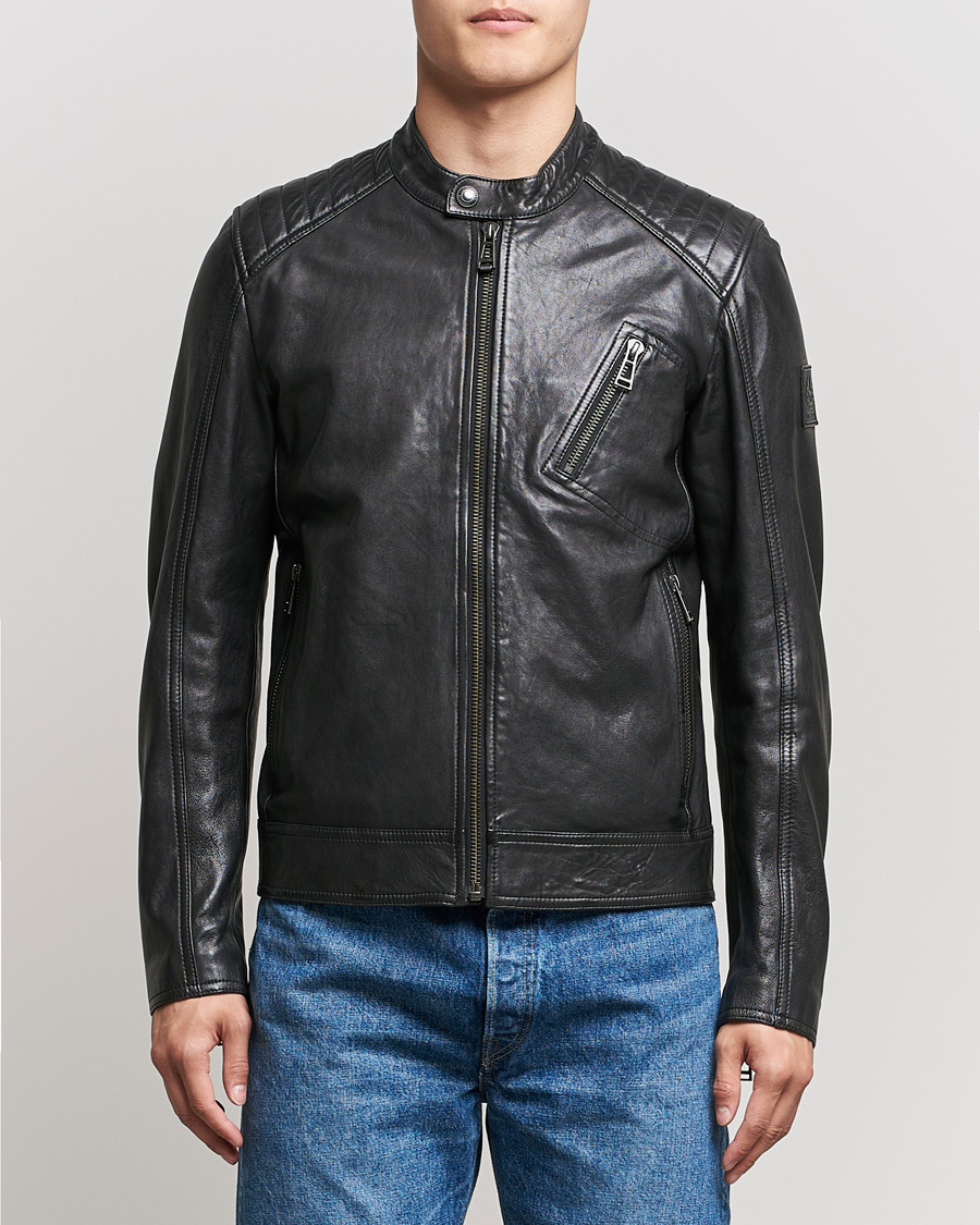 Homme | Manteaux Et Vestes | Belstaff | V Racer 2.0 Leather Jacket Black