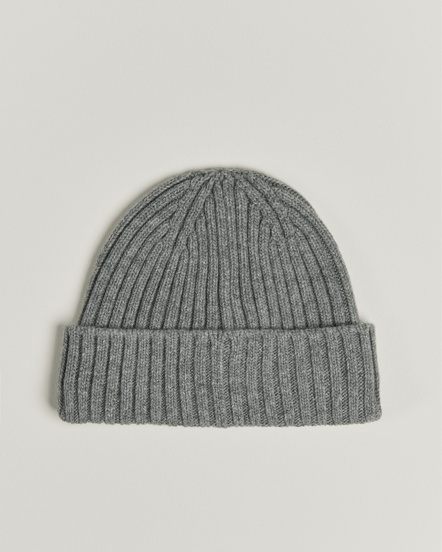Homme | Belstaff Watch Wool Beanie Pale Grey Melange | Belstaff | Watch Wool Beanie Pale Grey Melange