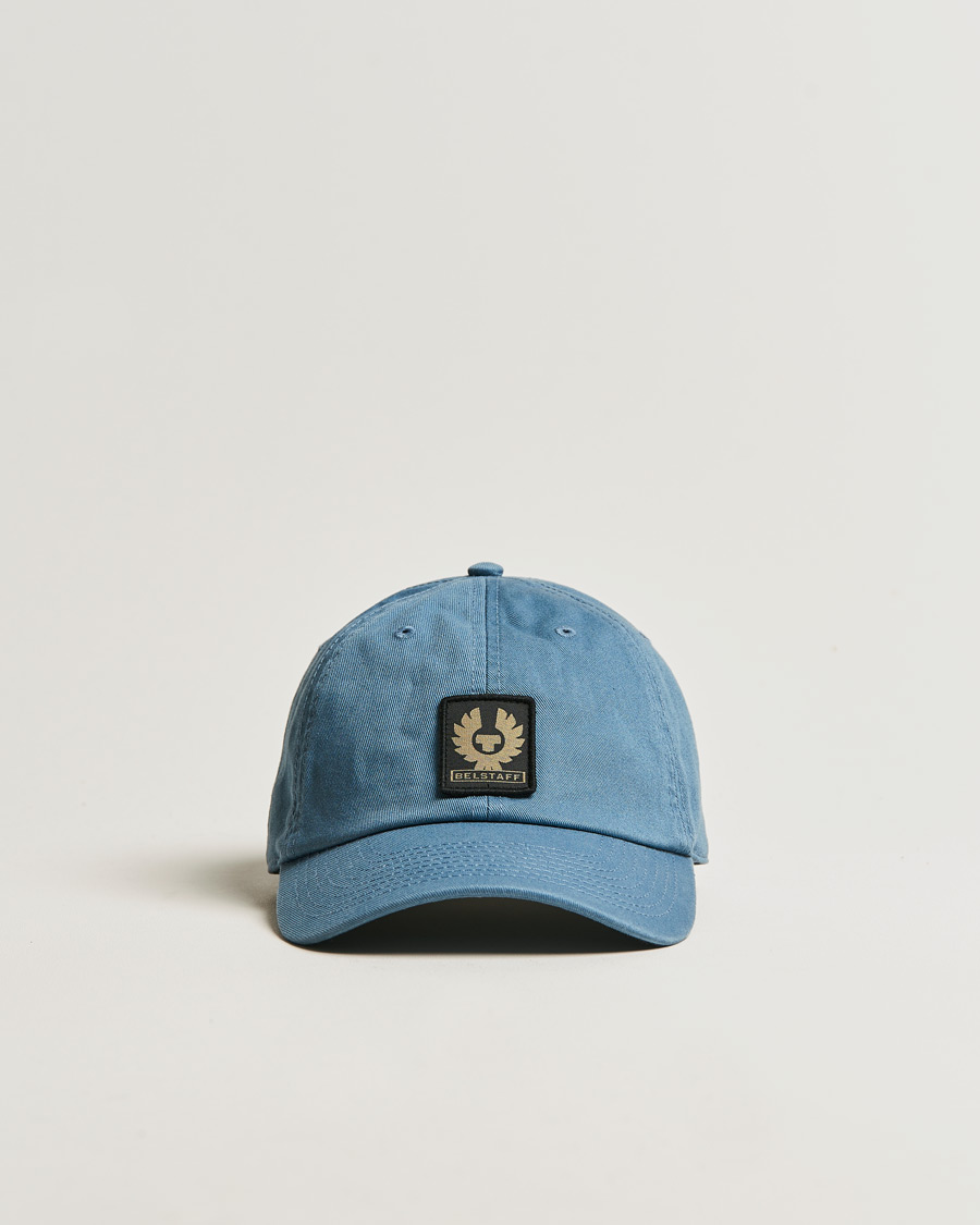Homme | Belstaff Phoenix Logo Cap Arctic Blue | Belstaff | Phoenix Logo Cap Arctic Blue