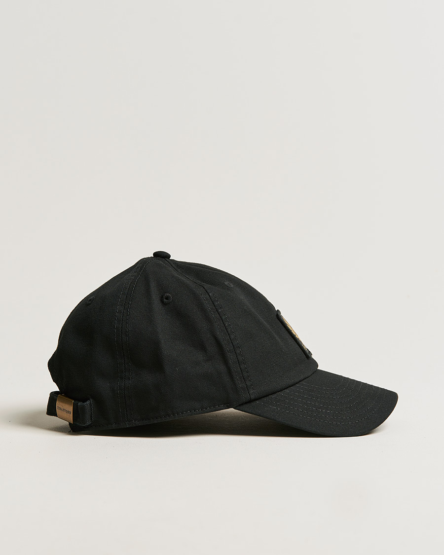 Homme | Belstaff Phoenix Logo Cap Black | Belstaff | Phoenix Logo Cap Black