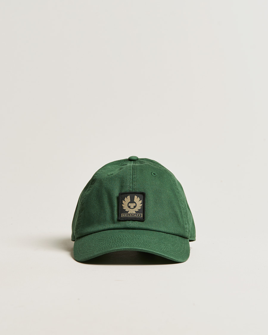 Homme | Belstaff Phoenix Logo Cap Graph Green | Belstaff | Phoenix Logo Cap Graph Green