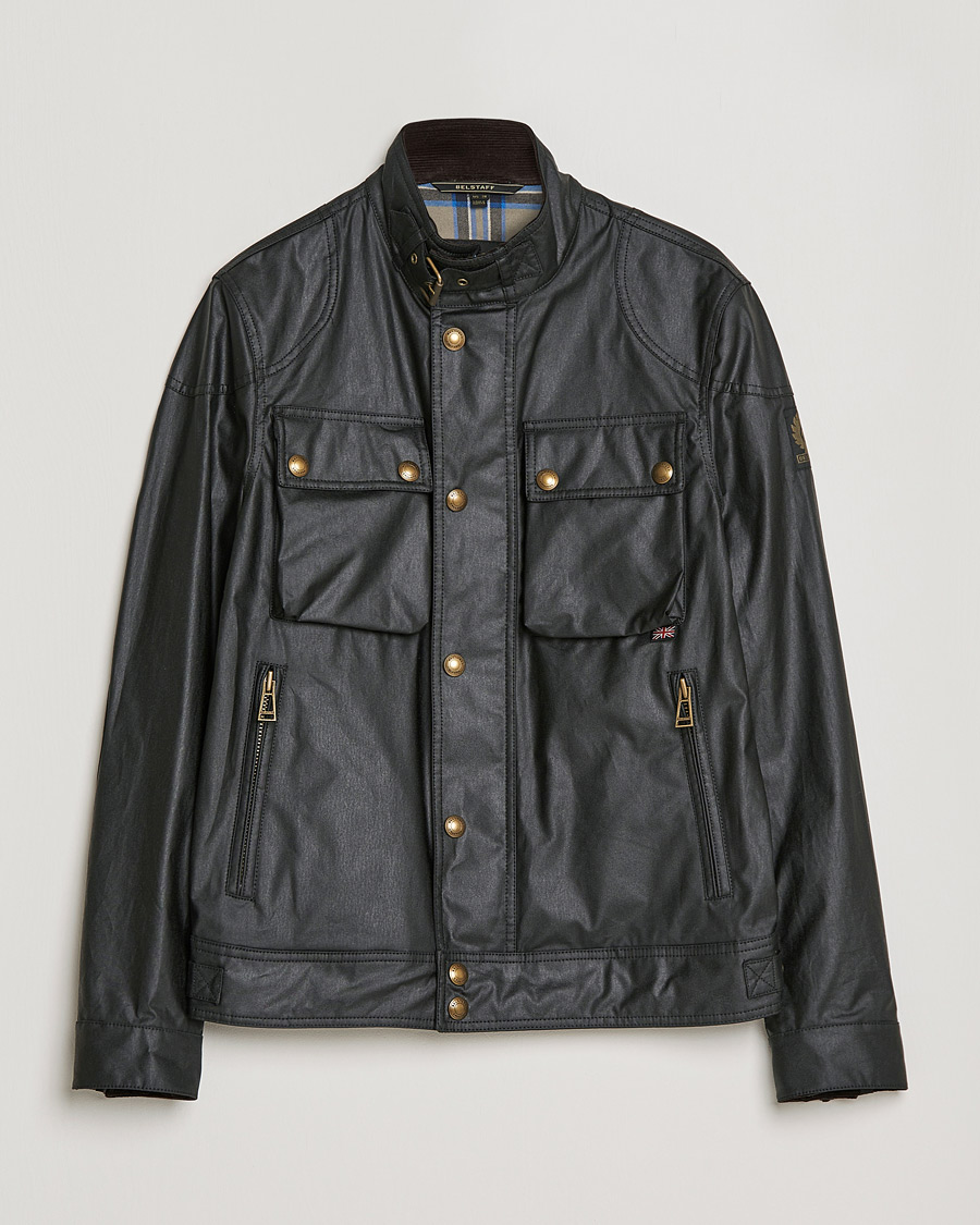 Homme | Manteaux Et Vestes | Belstaff | Racemaster Waxed Jacket Black