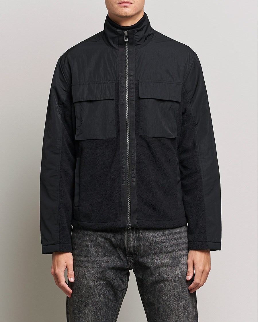 Homme | Manteaux Et Vestes | Belstaff | Halstead Fleece Jacket Black