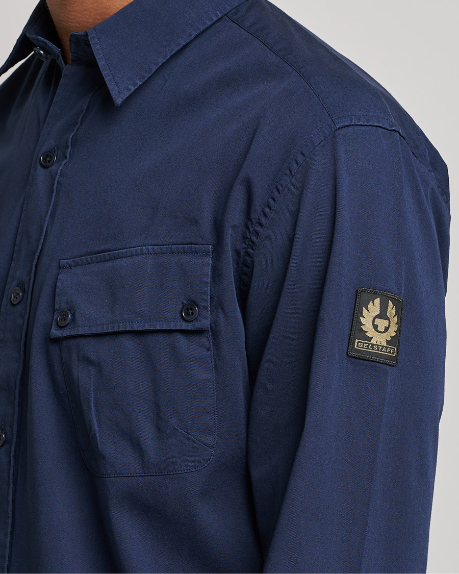 Homme | Chemises | Belstaff | Pitch Cotton Pocket Shirt Deep Navy