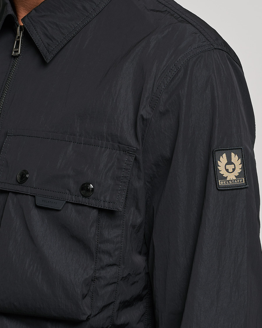 Homme | Chemises | Belstaff | Tactical Nylon Pocket Overshirt Black