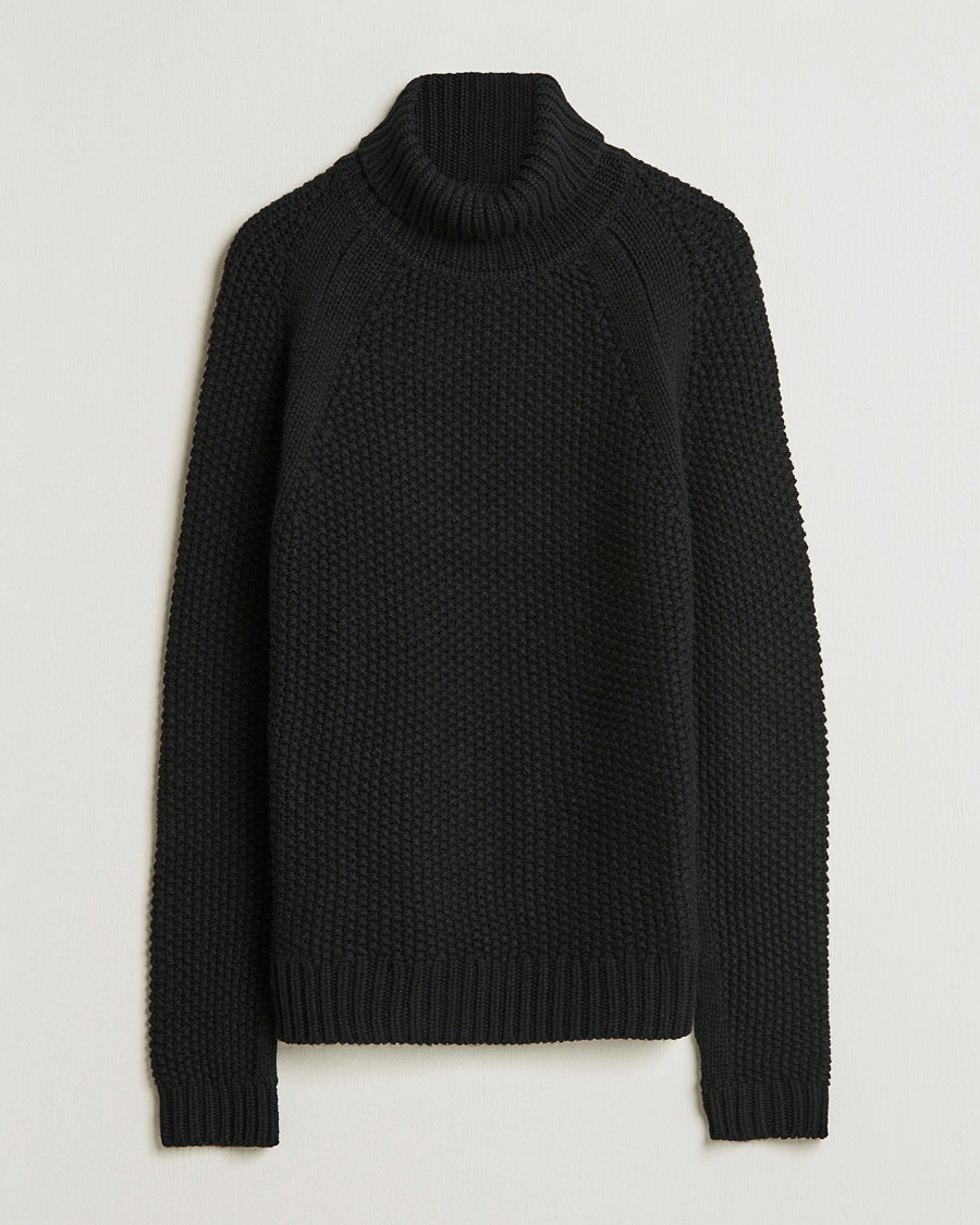 Homme | Pulls Et Tricots | Belstaff | Manor Wool Rollneck Black