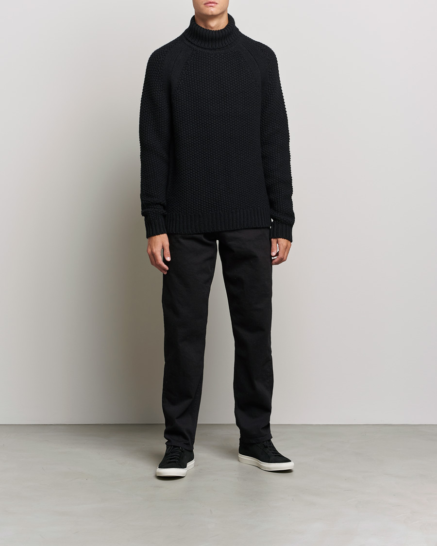 Homme | Pulls Et Tricots | Belstaff | Manor Wool Rollneck Black