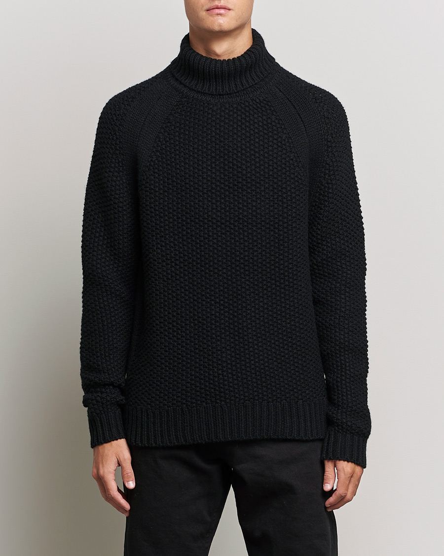 Homme | Pulls Et Tricots | Belstaff | Manor Wool Rollneck Black