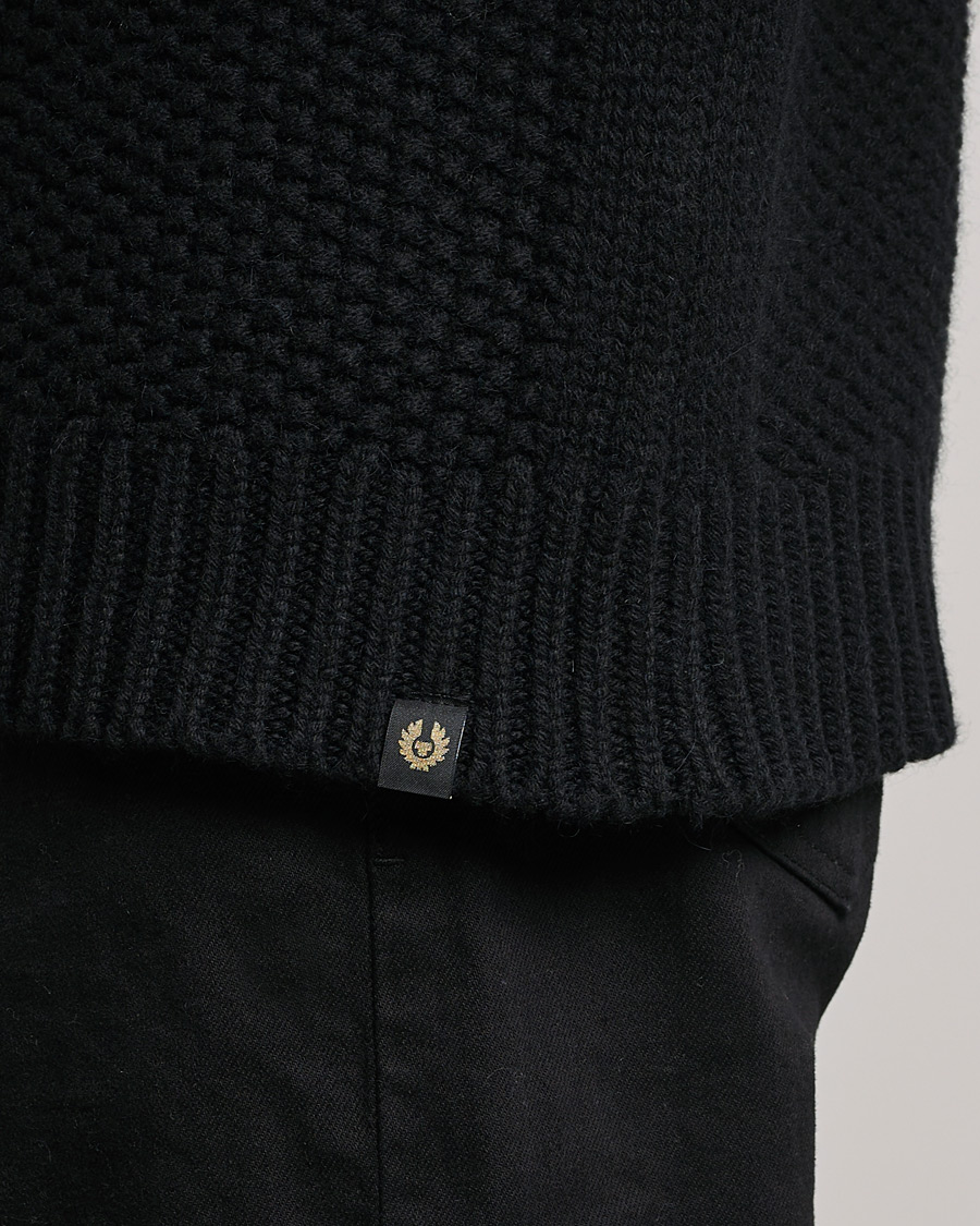 Homme | Pulls Et Tricots | Belstaff | Manor Wool Rollneck Black