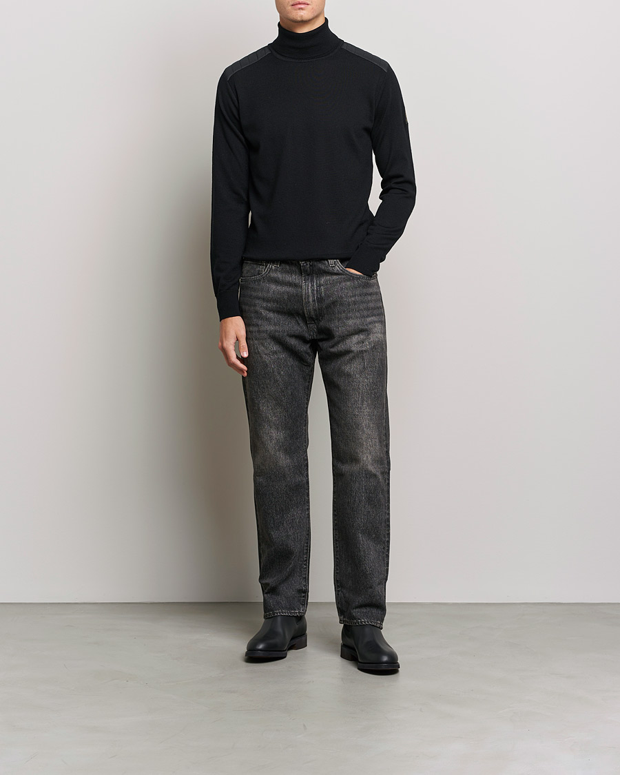 Homme | Pulls Et Tricots | Belstaff | Kingsland Merino Rollneck Black