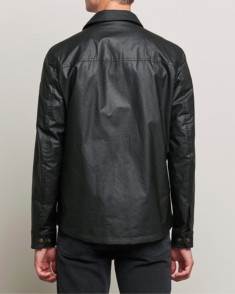 Homme | Manteaux Et Vestes | Belstaff | Tour Waxed Shirt Jacket Black