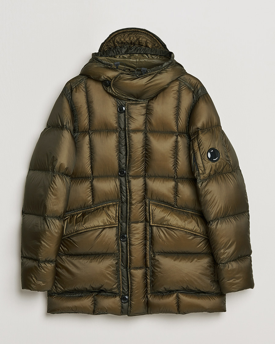 Homme | Manteaux Et Vestes | C.P. Company | DD Shell Long Down Jacket Dark Green